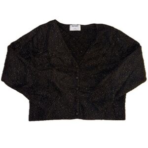 Old Navy Women's Sparkly Black Cardigan